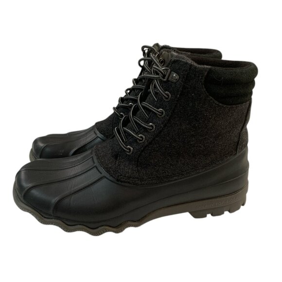 Sperry Men's Avenue Duck Wool Boots Sz 8M Men or 9.5/10 Wm's Water Resistant - Picture 5 of 12